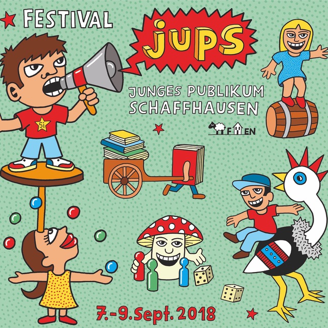 Festival jups  - Musik, Theater, Tanz, Literatur und bildende Künste für Kinder und Familien