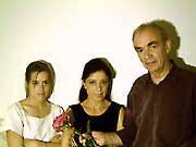 Alberto Nessi: Die Wohnwagenfrau - Lesetheater mit Musik mit Graziella Rossi, Laura Lienhard und Klaus Henner Russius