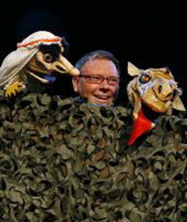 PUNCH & JUDY IN AFGHANISTAN - Stuffed Puppet Theatre (in englischer Sprache)